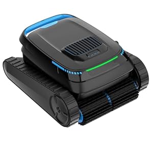 BOTLUXE (2026 Upgrade) Poolroboter Boden und Wand, Wasserlinie, Poolsauger Akku Kabelloser, Intelligenter Navigation, 18927LPH Leistungsstarker, Poolreiniger für Pools bis zu 170㎡, PC10