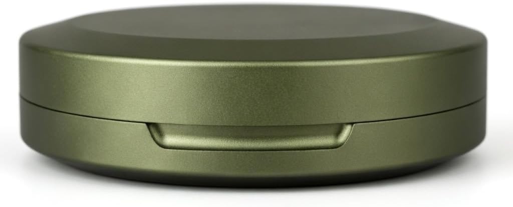 Metal ZYN Container | Pouch Holder | Smell Proof Can | Accessory for ZYN (Army Green SINGLE LAYER)