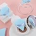 Pimoys 6 Pieces Triangle Powder Puff Soft Makeup Sponge Make Puff for Face Powder Cosmetic Foundation Sponge Makeup Tool