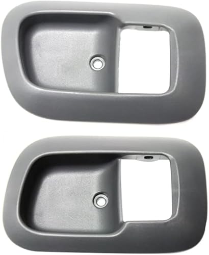 Miniatura 7 de KarParts360 Para Toyota Sienna - Manija de puerta 1998 99 00 01 02 2003 lado del pasajero  Delantera  Interior  Solo bisel  Gris  6927708010B0