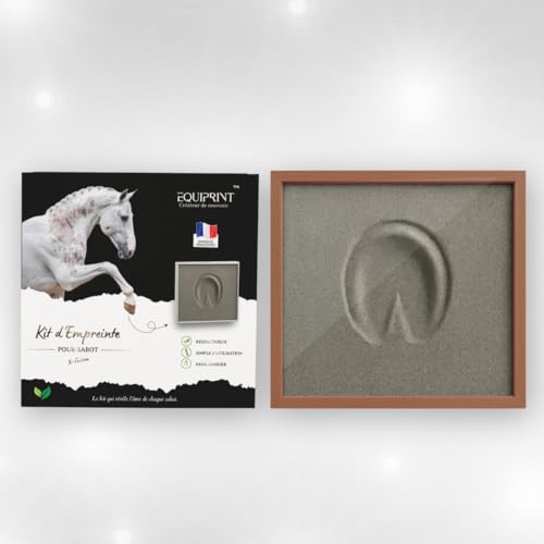 Générique EquiPrint™ – Kit d’Empreinte pour Sabot de Cheval –