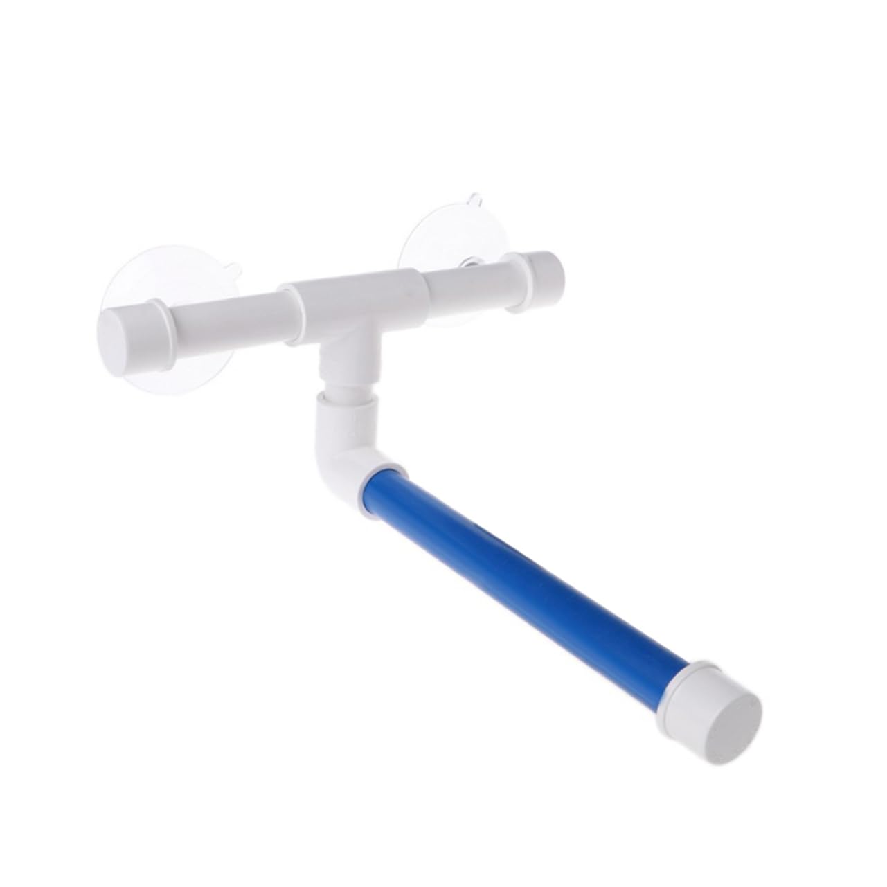 COLLBATH Portable Parrot Shower Perch Stand with Heavy Duty Suction Cups for Birds Bird Perches for Finches Lovebirds Canaries Easy Installation for Bathing and Sunlight Access