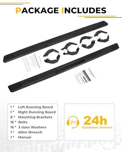 Estribos laterales para Toyota Tacoma Doble Cabina 2024-2026 miniatura 3