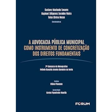 Capa do livro A Advocacia Pública Municipal Como Instrumento de Concretização dos Direitos Fundamentais