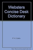 Websters Concise Desk Dictionary 0760719659 Book Cover