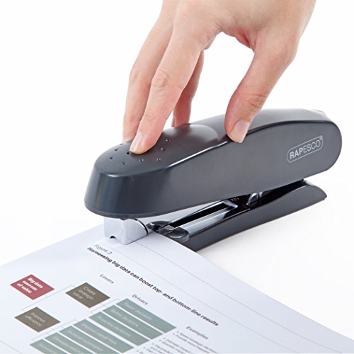 Rapesco Stapler with Staples Set, Spinna Stapler with 5,000 26/8mm Staples
