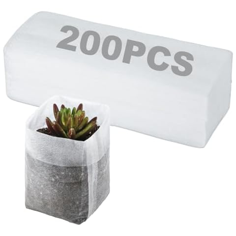 PEUTIER 200 Non-Woven Biodegradable Plant Bags Cover