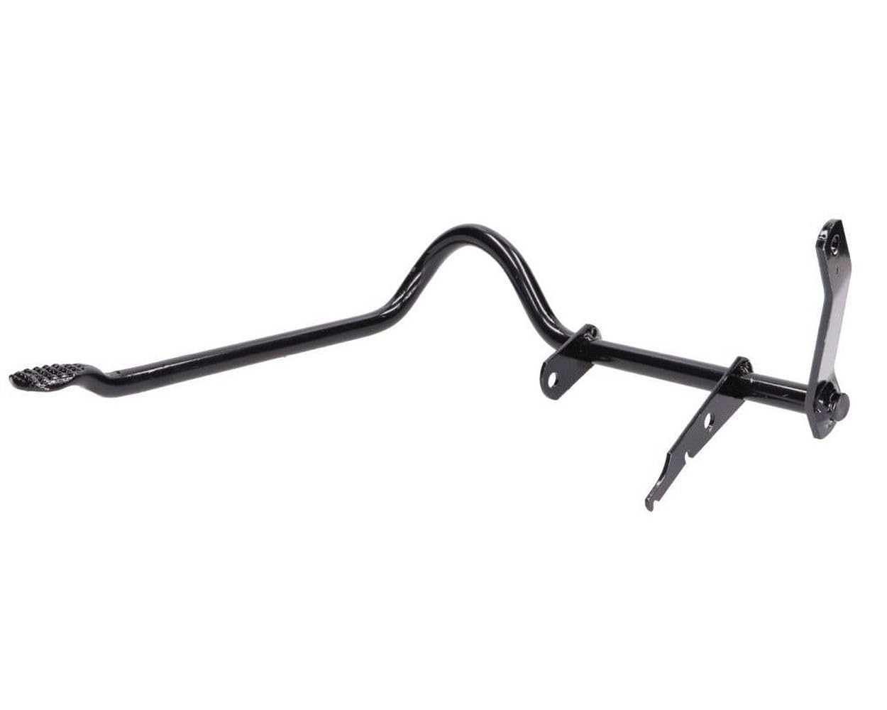 2EXTREME Fußbremshebel schwarz + Bremslichtschalter Aufnahme kompatibel für Simson S 50 51 53 Comfort 2T