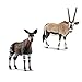 Produktbild Wildlife Schleich 14830 Okapi + 14759 Oryxantilope