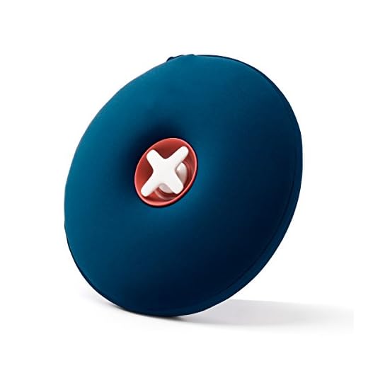 Authentics - Wärmflasche - PILL - 1,9 L. Ø 24,5 cm - Inkl. Neoprenhülle Blau