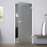 Milchglas / Sandstrahlung, pflegeleicht, für Feuchträume ideal geeignet ( für WC,Bad und SPA ), hohe Lichtdurchlässigkeit