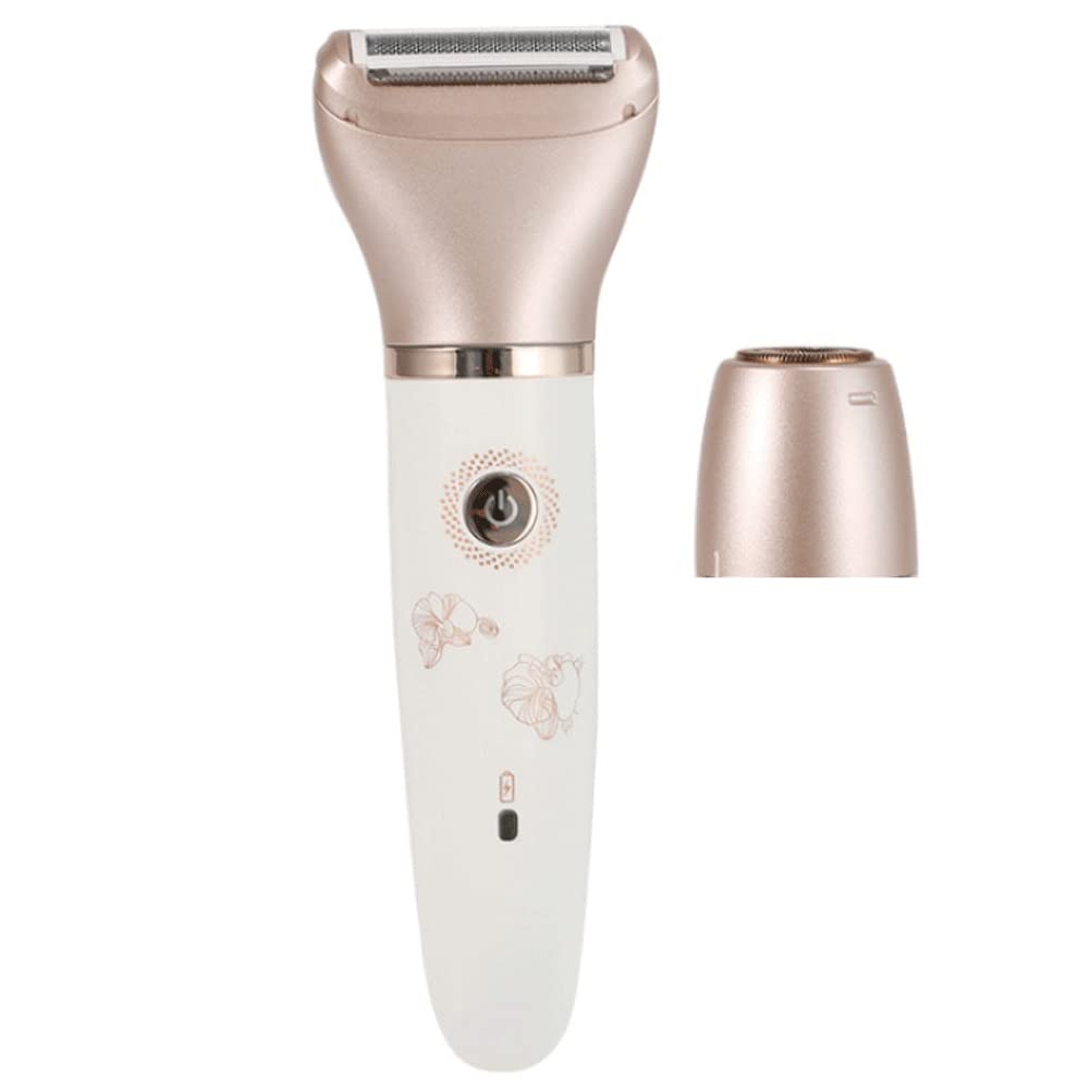 Epilator for Women 2 in 1 Hair Removal for Women for Bikini Leg Arm Underarm Chin Wet and