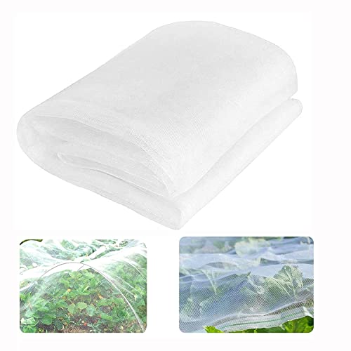 YHNMK 1pcs Red de Insectos Malla Protectora para Plantas Protección de Plantas,Malla De Insectos,Red Protección de Jardín,Redes Pajaros Jardín,Anti Insectos Malla(Size:1.2×6m/3.9×19.7ft) Cover