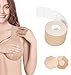Breast Lift Tape, Nipple Breast Covers, Breast Pasties with Adhesive Bra Tape Nippleless Cover Instant Boob Body Tape