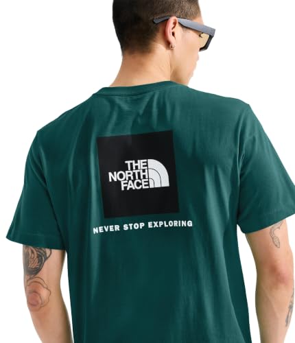 THE NORTH FACE Herren Evolution Box NSE Regular Short Sleeve T-Shirt, Pacific Teal, XL – Ansicht 3