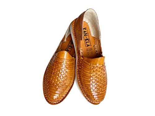 Mens huarache sandal dominoes Camel3