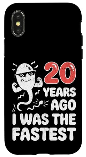 ��������20�΂̒a���� 20�N�O I Was The Fast Joke �X�}�z�P�[�X iPhone X/XS �p