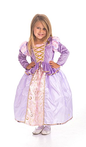 Disfraz clásico de princesa Rapunzel talla 3XL para niñas miniatura 3