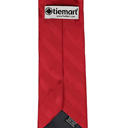 Image of tiemart Men's Striped Tie Standard Length