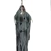 HUADA Halloween Requisiten Bar Dekoration Ganze Person Terror Anhänger Elektrische Stimmkontrolle Eisenkette Kleines hängendes Geisterspielzeug