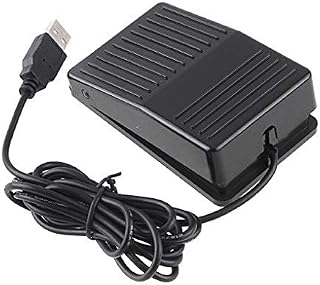 Foot Control Action Switch Pedal Free Driver HID for Keyboard Mouse Game PC
