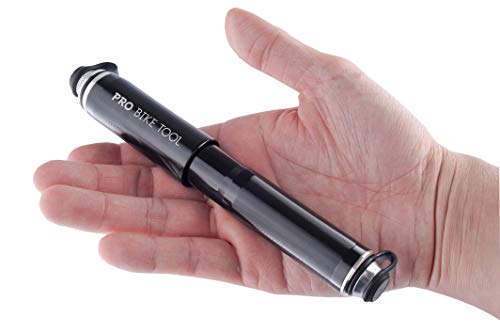 image for PRO BIKE TOOL Mini Bike Pump - Fits Presta and Schrader Valves - Porta