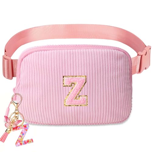 Image of Belt Bag for Girls Gifts - Birthday Gifts for Teenager, Personalized Gifts for Mom Freind Sister Teacher, Graduation GiftsInitial Crossbody Bag Belt Bag for Women Z