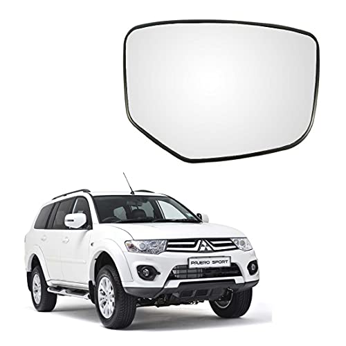 Image of Maczo - orvm Right Side Sub Mirror Glass Plate Fits Mitshubishi Pajero Sport Type-2 Model