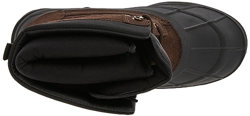 Kamik Men's Nation Plus Snow Boot, Dark Brown, 9.5 W US4