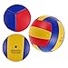 BRIGHTFUFU Soft Volleyball for Beginners Volleyball Trainer Indoor Outdoor Play Machine-Stitched Safe for Boys and Girls Adults