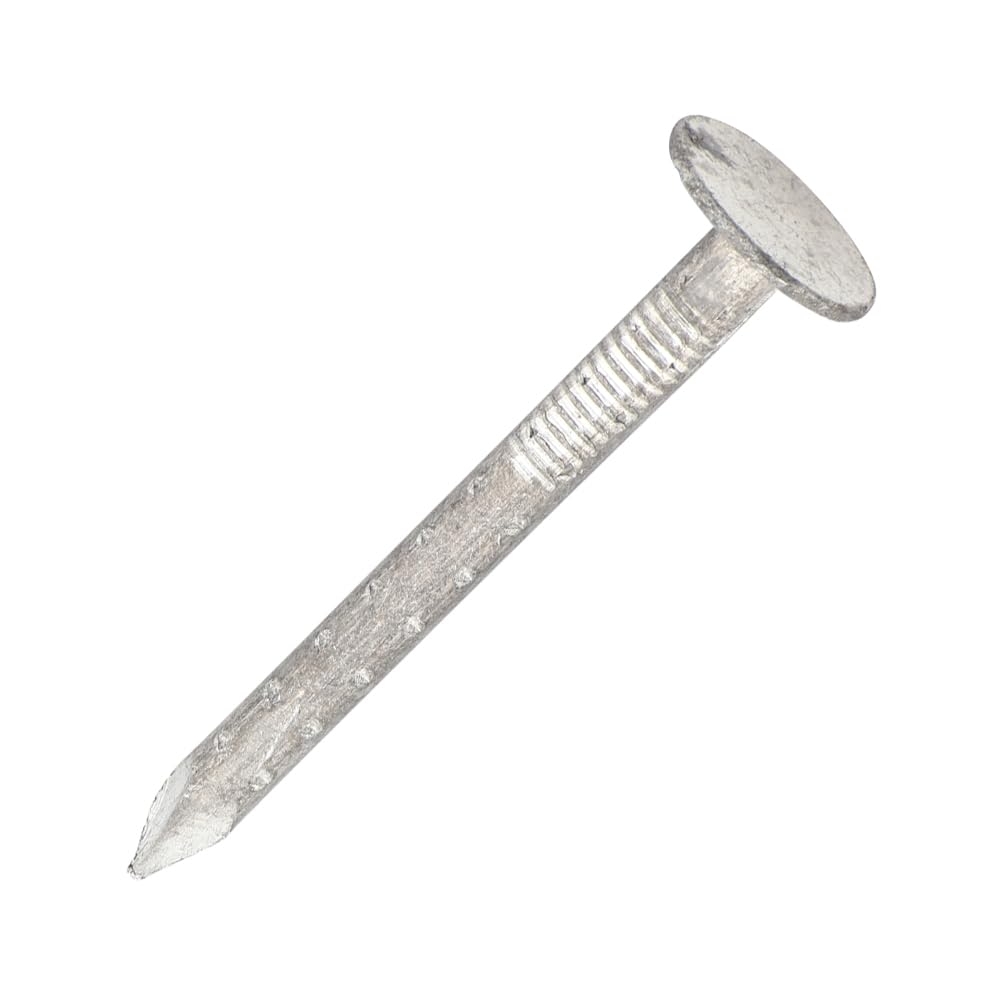 SiDAX | Aluminium Clout Nails | 3.35 x 38mm | Bag 1kg (NFN05-A38335)