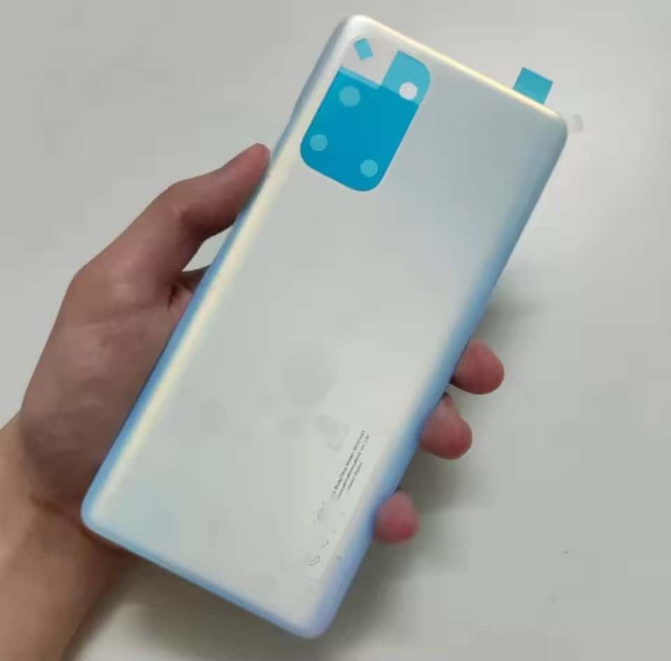 YOOOKOOO Compatible Rear Back Cover for Xiaomi Redmi Note 10 Pro Max – Battery Door Housing Replacement Part (Blue No Lens)