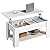 Yaheetech Lift Top Coffee Table w/Hidden Storage Compartment and Storage Shelf - Lift Tabletop for Living Room Reception Room, White