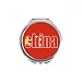 China Country Flag Name Hand Compact Mirror Round Portable Pocket Glass