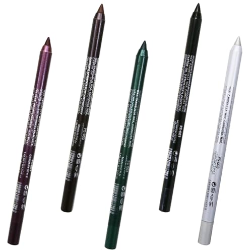 Colorful Eyeliner, 5PCS Eyeliner Pencil, 5 Colors Waterproof miniatura 3