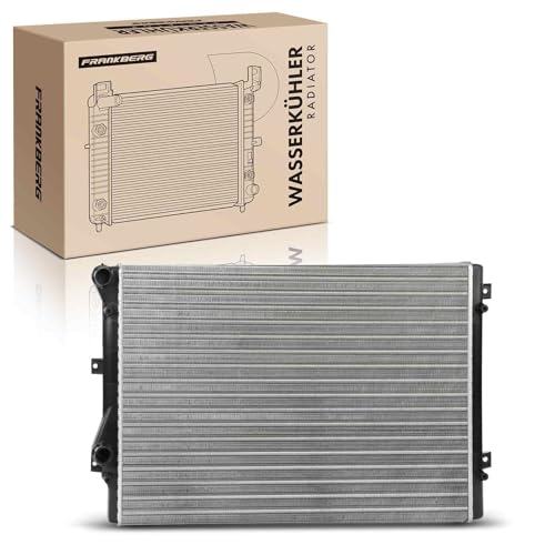 Frankberg Engine Radiator AT/MT Compatible with Golf V 1K1 1.4L 2.0L 2004-2009 A3 8P1 1.8L 2.0L 2004-2012 Passa.t 362 14L-.20L 2010-2014 Altea 5P1 1.8L 2007-2024 Replace# 1K0121251BB