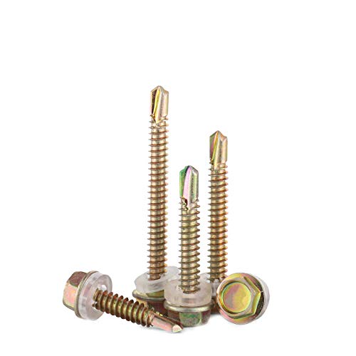 Vis autotaraudeuses M6,3 * 150 mm de précision à empreinte hexagonale robuste - 3