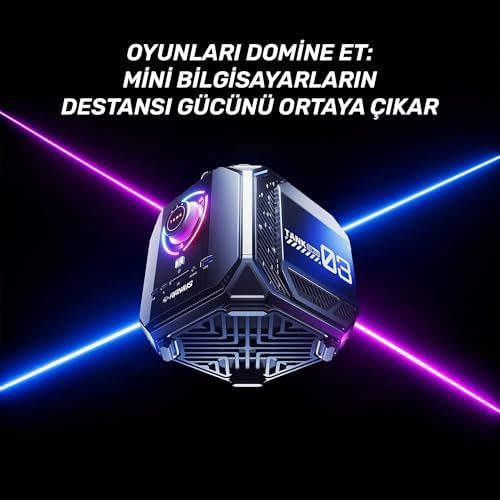 RaXius Vector GT-I129.3080A003 i9-12900H 16GB 512SSD+1TBSSD RTX3080 FreeDOS Mini PC - Görsel 5