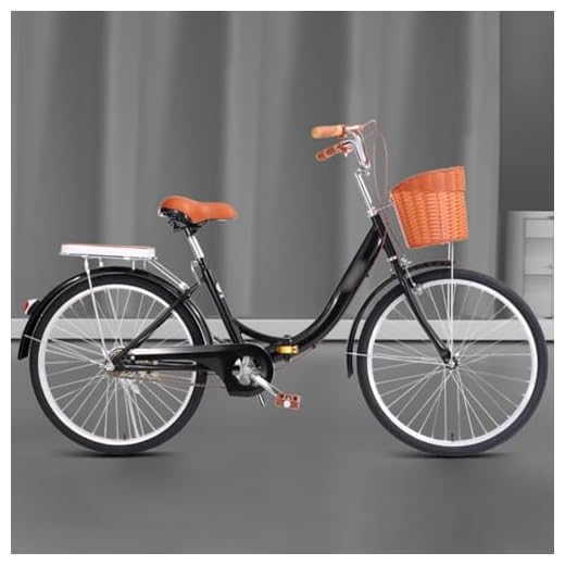 Bicicleta Plegable Ligera De Acero Al Carbono para Adultos, De 24" Y 26", Ideal para Desplazamientos Urbanos, Ideal para Damas C,26 Inch