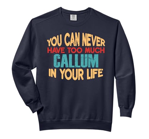 Funny Callum Personalized Tshirt First Name Joke Item Comfort Colors