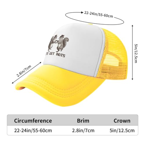 Image of Funny Trucker Hats,Trucker Hat Baseball Cap for Women Snapback Adjustable Hat Humor Gift Men