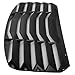 HYPER GLORY Rear Window Louver, Compatible with 2022-2026 Toyota GR86 & 2022-2025 Subaru BRZ, Matte Black ABS Plastic IKON Style Aerodynamic Rear Sunshade Wind Deflection Cover, 2PCS