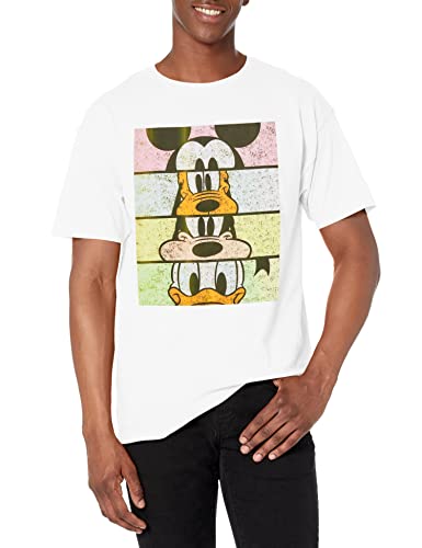 Disney Men's Characters Crew Crop T-Shirt