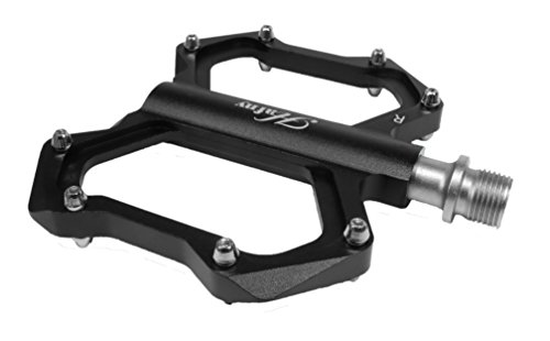 Pédales de vélo Hafny HF-1300 noires à plateforme large