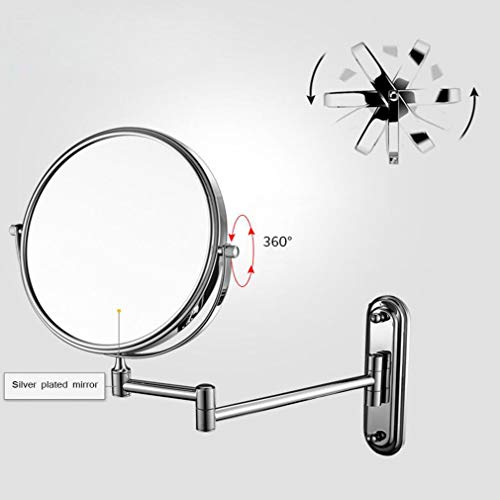 Miroir de salle de bain à grossissement multiple pour éviter les flous - 5