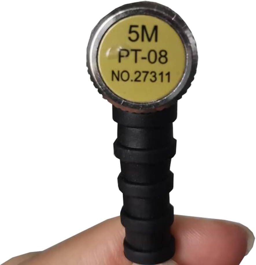 Colección de sonda transductora ultrasónica para medición de espesores para UM-1, UM-1D, UM-2, UM-2D, UM-4, UM-4D, UM-5, UM-5D, frecuencia 5 MHz, diámetro de cristal 8 mm, rango de medición 1,0 a 100 mm miniatura 5