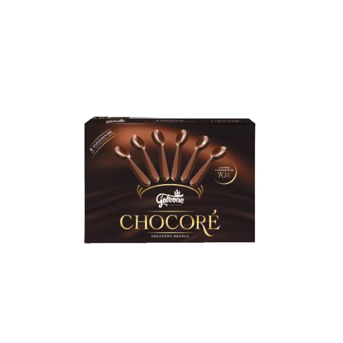 60 Cucchiaini di cioccolato extra fondente 70% chocorè cioccolatini pausa caffè golosa relax cucchiaio cioccolata di cortesia
