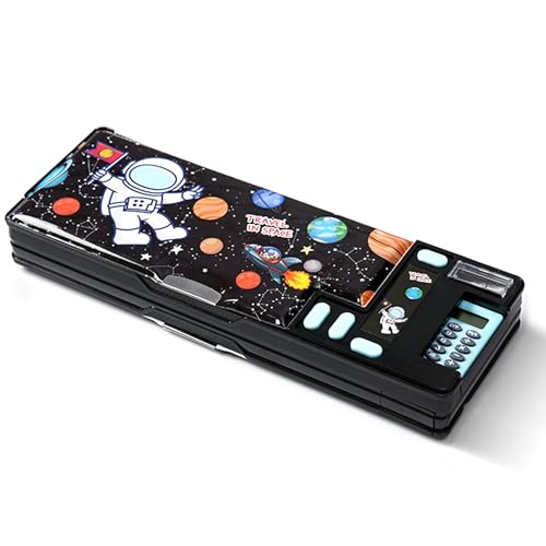 Ristpal Estojo Multifuncional Pop-Up, Organizador De Canetas Com Desenho Animado Fofo, Artigos Papelaria Calculadoras, Apontador, Agenda, Material Escolar, Melhores Presentes Aniversário Para Crianç