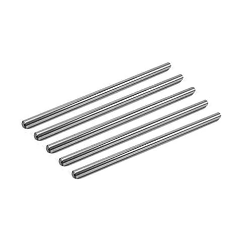Castlebar 3mm X 50mm, Grade 9008/C2, Ground Polished Chamfered Cemented Tungsten Carbide Round Rod (5 Pack) Cover