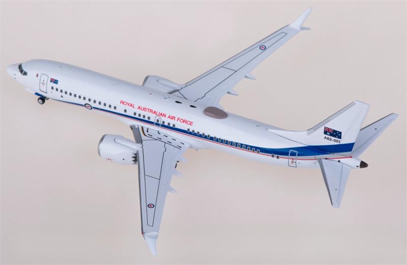 Maquette Boeing 737 MAX 8 BBJ RAAF A62-001 FloZ 1:400 réplique de collection haut de gamme